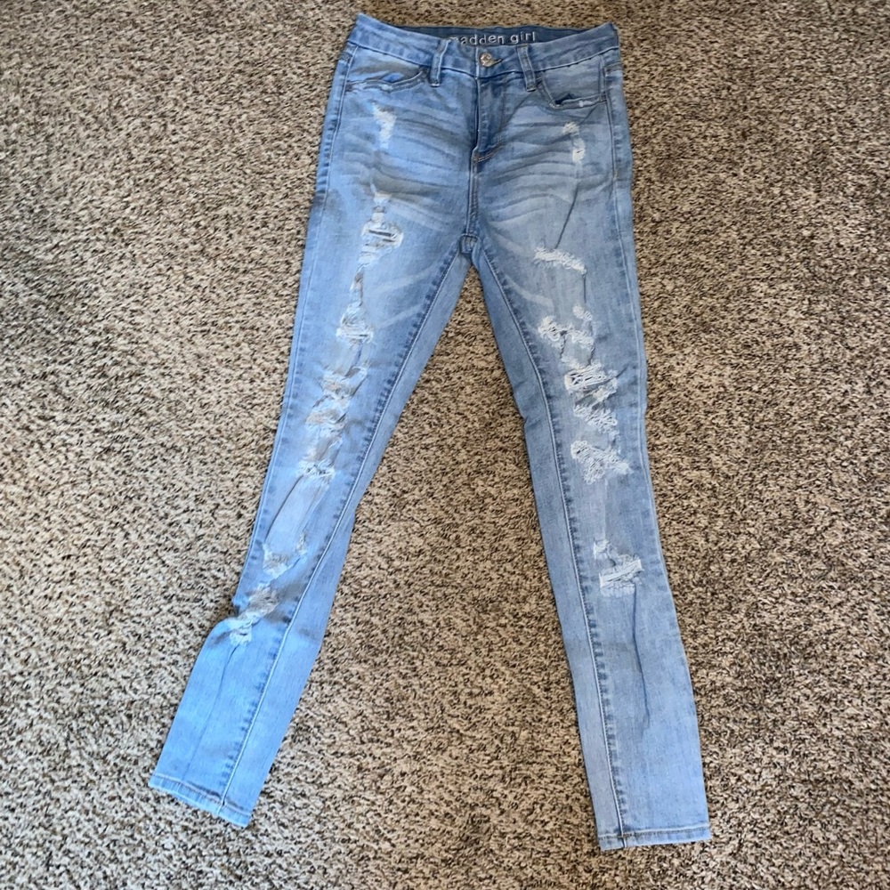 Madden Girl Ripped Jeans